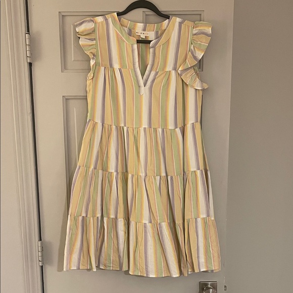 Roller Rabbit Dresses & Skirts - Roller Rabbit Pastel Striped Mini Dress